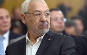 مهر تایید دادگاه تونس بر 3 سال زندان «الغنوشی» مهر تایید دادگاه تونس بر 3 سال زندان «الغنوشی»