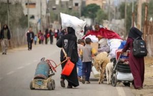 آوارگی 800 هزار فلسطینی از رفح آوارگی 800 هزار فلسطینی از رفح