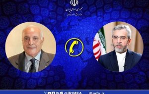 گفتگوی تلفنی وزیر امور خارجه الجزایر با علی باقری گفتگوی تلفنی وزیر امور خارجه الجزایر با علی باقری
