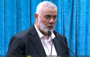 هنیه: شهید رئیسی بر حمایت از آرمان فلسطین تاکید داشت هنیه: شهید رئیسی بر حمایت از آرمان فلسطین تاکید داشت