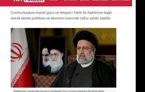 بازتاب شهادت آیت الله رئیسی در مطبوعات ترکیه بازتاب شهادت آیت الله رئیسی در مطبوعات ترکیه