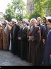 پیکر شهید امیرعبداللهیان در حرم حضرت عبدالعظیم آرام گرفت