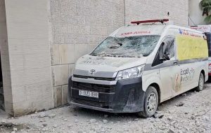 هشدار درباره جنایت صهیونیست ها در بیمارستان العوده غزه هشدار درباره جنایت صهیونیست ها در بیمارستان العوده غزه