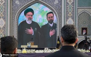 “رئیسی” در آغوش امام رضا (ع) آرام جان گرفت + فیلم “رئیسی” در آغوش امام رضا (ع) آرام جان گرفت + فیلم