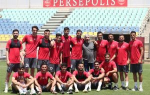 حضور مجتبی محرمی در تمرین پرسپولیس حضور مجتبی محرمی در تمرین پرسپولیس