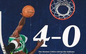بوستون به فینال NBA رسید/ پیام کوتاه پادشاه به براون! بوستون به فینال NBA رسید/ پیام کوتاه پادشاه به براون!