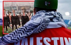 همبستگی خلاقانه تیم پالستینو با فلسطینی ها + فیلم همبستگی خلاقانه تیم پالستینو با فلسطینی ها + فیلم