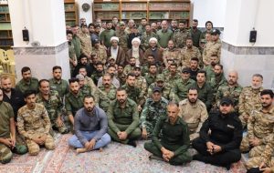 تاکید یکی از مراجع تقلید عراق بر اهمیت جایگاه حشد شعبی تاکید یکی از مراجع تقلید عراق بر اهمیت جایگاه حشد شعبی