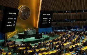 Historic vote for Palestine – Tehran Times