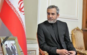 پیام تبریک علی باقری به وزیر خارجه هند پیام تبریک علی باقری به وزیر خارجه هند
