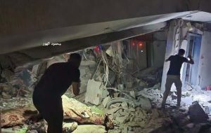 شهادت شهردار اردوگاه النصیرات در حمله هوایی اسرائیل شهادت شهردار اردوگاه النصیرات در حمله هوایی اسرائیل