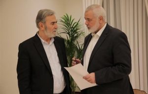 حماس و جهاد پاسخ مقاومت به طرح آتش بس را تحویل قطر دادند حماس و جهاد پاسخ مقاومت به طرح آتش بس را تحویل قطر دادند