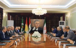 دیدار باقری با رئیس اتحادیه میهنی کردستان عراق دیدار باقری با رئیس اتحادیه میهنی کردستان عراق