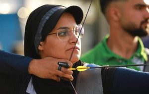 نایب قهرمانی مبینا فلاح در تیراندازی با کمان انتخابی المپیک نایب قهرمانی مبینا فلاح در تیراندازی با کمان انتخابی المپیک