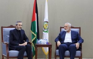 هنیه: مقاومت ملت فلسطین همچنان مستحکم ایستاده است هنیه: مقاومت ملت فلسطین همچنان مستحکم ایستاده است