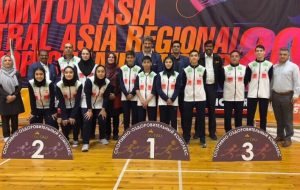 Iran champions of 2024 Badminton Asia Central Asia Regional Junior