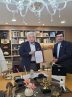 Ghafour Karegari meets WT President Choue
