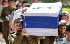 Funerals held for 13 Israeli soldiers