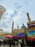Foreign journalists visit Xinjiang International Grand Bazaar