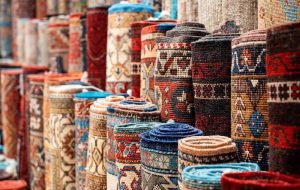 Isfahan’s renowned bazaar of Persian carpets