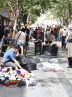 نبض اقتصاد پوشاک در دستان دستفروشان/ وخامت اوضاع بازار پوشاک با تورم بالا/ دردسرهای ارزان فروش ها در بازار پوشاک