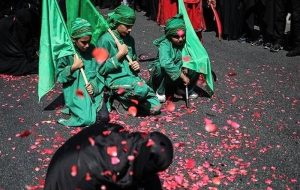 سعادت آباد میزبان قافله نمادین اسرای کربلا است