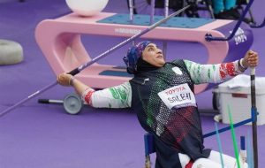 پارادوومیدانی قهرمانی جهان| الهام صالحی دومین طلای ایران را به ارمغان آورد