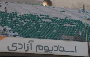 آغاز نصب صندلی های طبقه دوم ورزشگاه آزادی