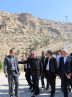 Tourism minister visits historical sites in Firuzabad of Fars province