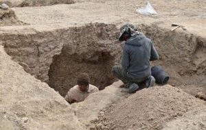 Archaeologists unearth ancient skeleton at Cheshmeh-Ali mound in southern Tehran