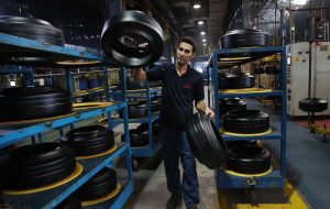 Car tire production increases 11% in H1