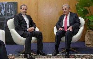 Araghchi briefs UN Secretary-General on regional efforts to halt Israeli aggression