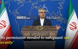 ‘No permission needed to safeguard our security’