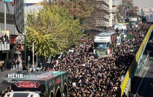 Funerals across Iran mourn 300 unidentified soldiers of war