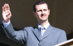 Russian intel agents flew Assad out via air base in Syria: Bloomberg