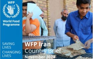 WFP releases November report on Iran