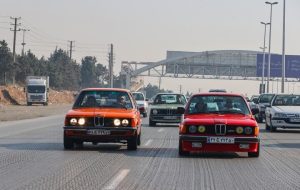 Rally of vintage cars reaches Gilan province