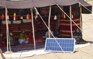 Solar panels distributed to nomads at 10% of cost