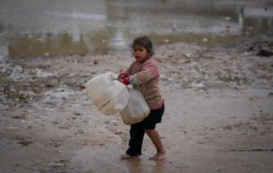 New Year: Gazans face double whammy of Israeli airstrikes and flooding