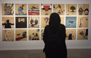 Kamal Sharaf’s cartoon exhibition opens in Tehran 