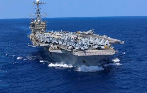 Yemeni army targets US aircraft carrier in Red Sea