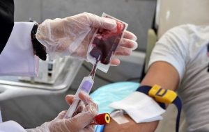 Blood donation rises by 2% in 9 months