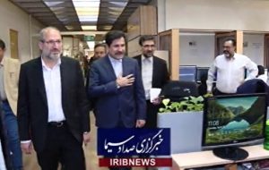 بازدید معاون رئیس جمهور از خبرگزاری صدا و سیما بازدید معاون رئیس جمهور از خبرگزاری صدا و سیما