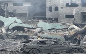 جنایت هولناک صهیونیست ها در مدرسه ای در شرق غزه