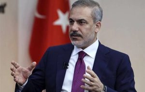 فیدان: ترکیه با ایران و آمریکا در تماس است فیدان: ترکیه با ایران و آمریکا در تماس است