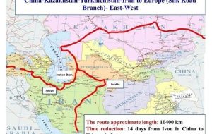 کریدور چین-اروپا از مسیر ایران؛ جنگ کریدورها در قلب آسیا کریدور چین-اروپا از مسیر ایران؛ جنگ کریدورها در قلب آسیا