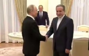 دیدار عراقچی و پوتین در کاخ کرملین دیدار عراقچی و پوتین در کاخ کرملین
