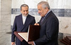 دیدار عراقچی با وزیر خارجه ایتالیا دیدار عراقچی با وزیر خارجه ایتالیا