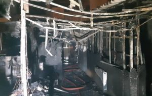 مهار آتش سوزی در خوابگاه بانوان در خیابان شریعتی بدون تلفات مهار آتش سوزی در خوابگاه بانوان در خیابان شریعتی بدون تلفات