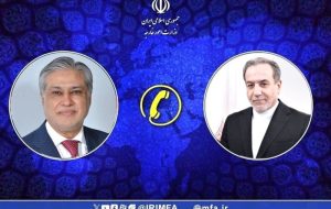 تماس تلفنی معاون نخست وزیر پاکستان با عراقجی تماس تلفنی معاون نخست وزیر پاکستان با عراقجی